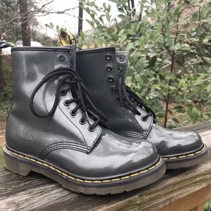 1460 Dr. Martens Patent Lamper Grey US Size 7